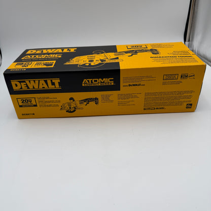 DeWalt DCS571B Atomic Compact 4-1/2 inch Circular Saw Tool Only NIB