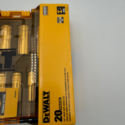 Dewalt 3/8 Drive Deep Socket Set NIB