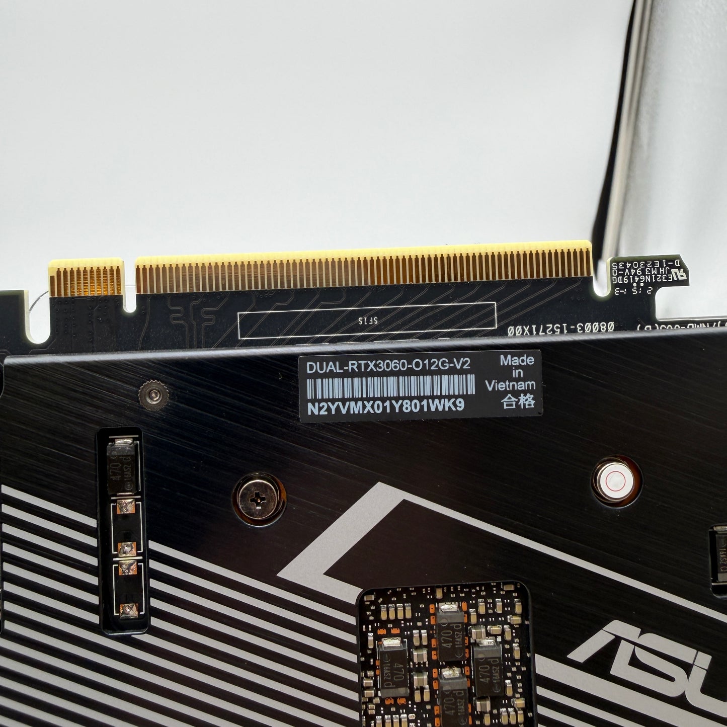 Asus GeForce RTX 3060 OC 12GB GDDR6 Graphics Card - Black