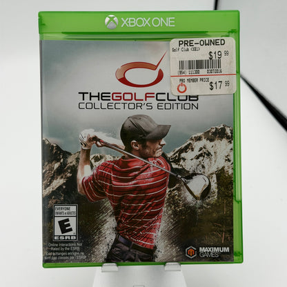 Xbox One Golf Club Collector's Edition Video Game - Used With Box