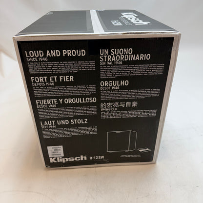 Klipsch R-12SW Subwoofer Black New In Box