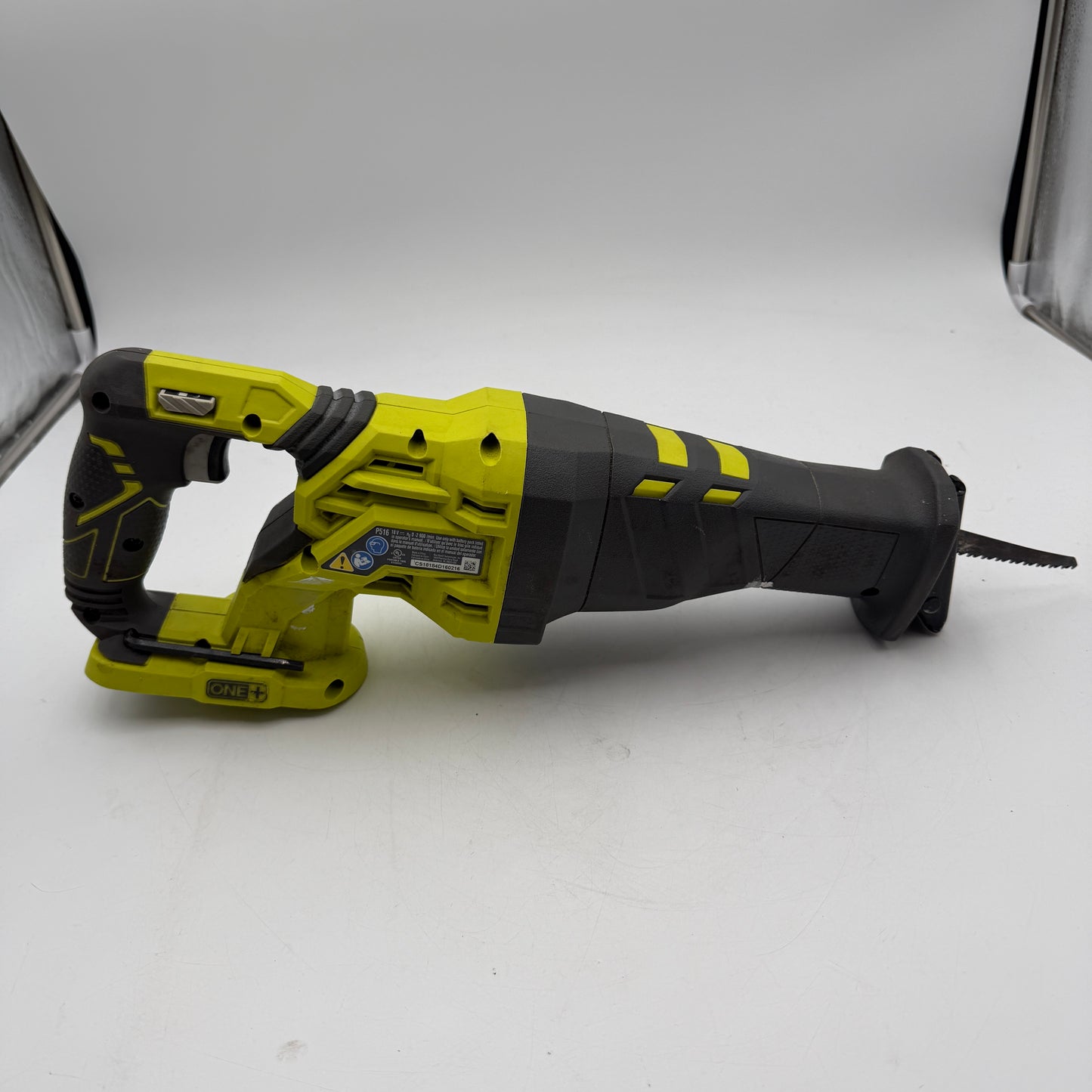 Ryobi ONE+ 18V Cordless Reciprocating Saw AntiVibe Tool Only Tested Works - Green