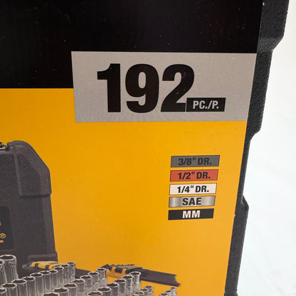 Dewalt 192 Piece Mechanics Tool Set NIB