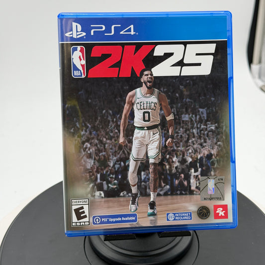 NBA 2K25 PS4 Video Game Blue Used With Box PS4 CIB