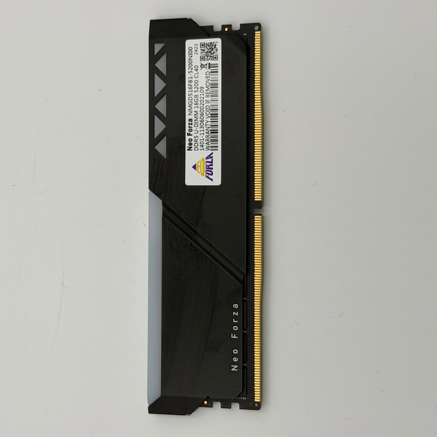 Neo Forza DDR5 U-DIMM 16GB Ram 5200 CL40 Memory Module RGB