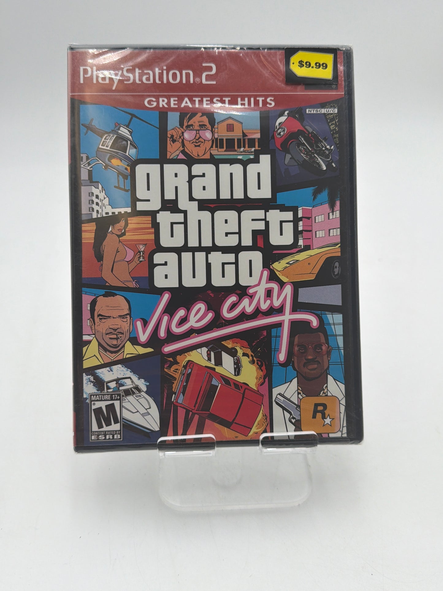 Playstation 2 Grand Theft Auto Vice City Greatest Hits Video Game New In Box