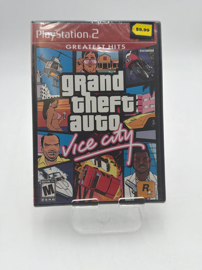 Playstation 2 Grand Theft Auto Vice City Greatest Hits Video Game New In Box