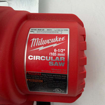 Milwaukee M18 Cordless 6-1/2 in. Circular Saw TOOL ONLY