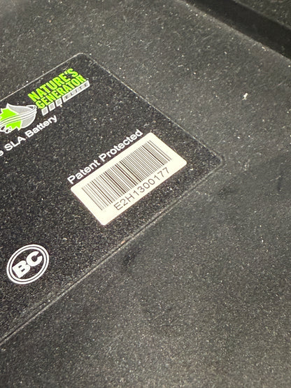 Natures Generator Elite Power Supply Green Used