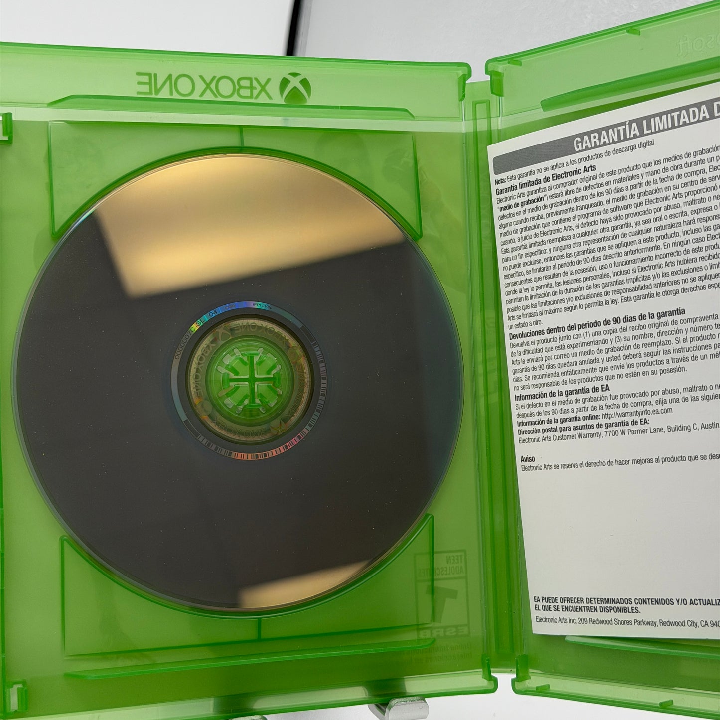 Xbox One UFC Video Game Used With Box