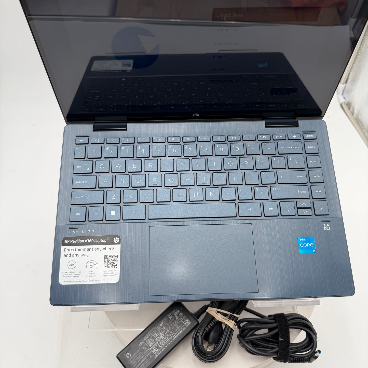 HP Pavilion x360 14-inch Laptop i3-1315U 8GB 256GB READ