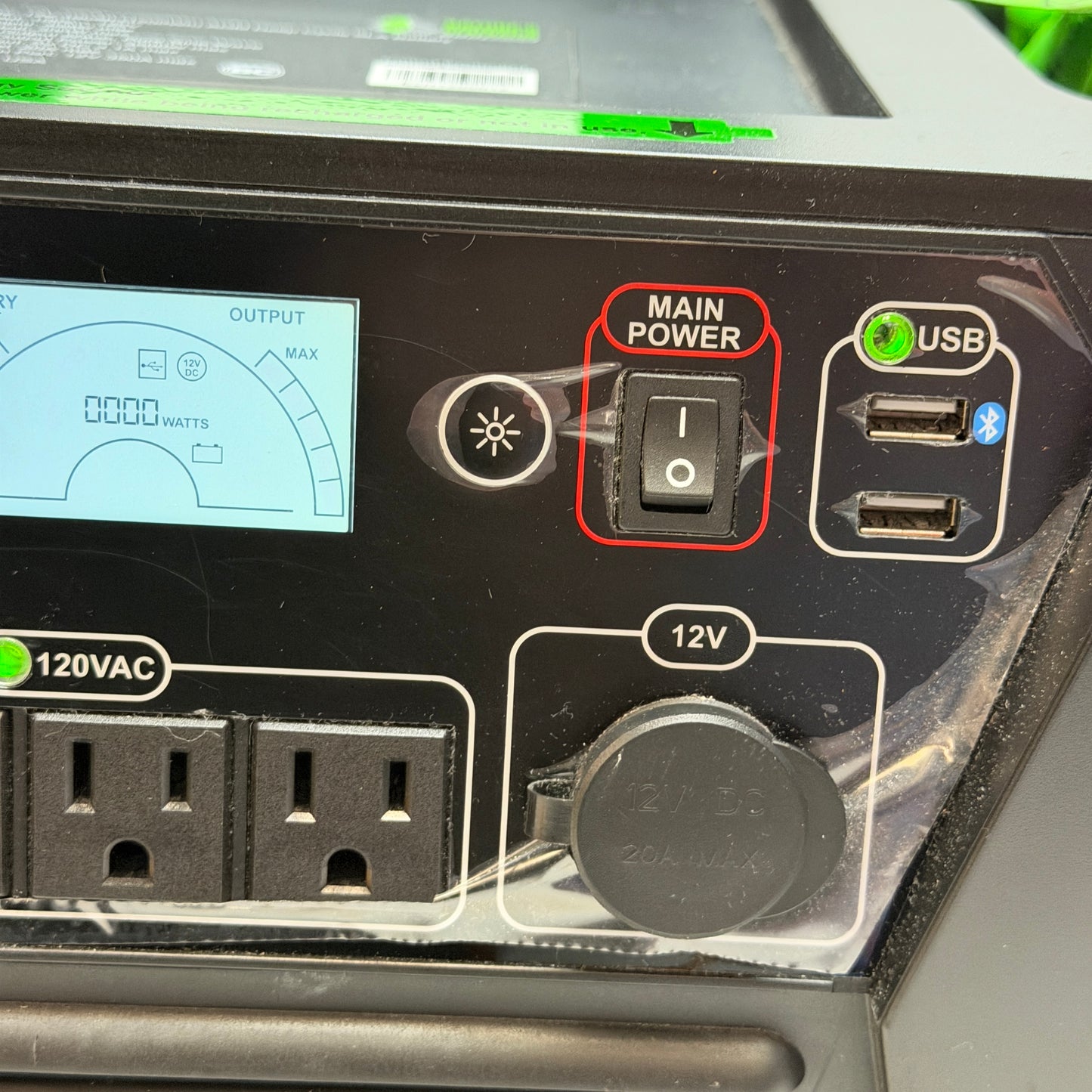 Natures Generator Elite Power Supply Green Used