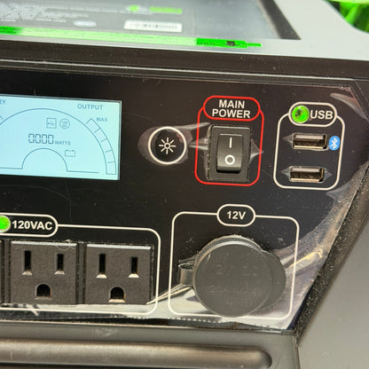 Natures Generator Elite Power Supply Green Used