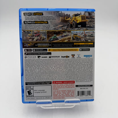 Playstation 5 RoadCraft Video Game with Box
