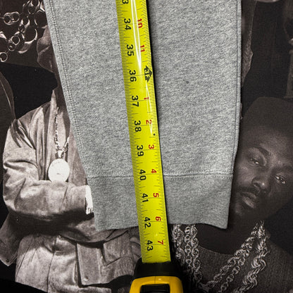 A Bathing Ape College Slim Sweat Pant SZ XL Heather Grey