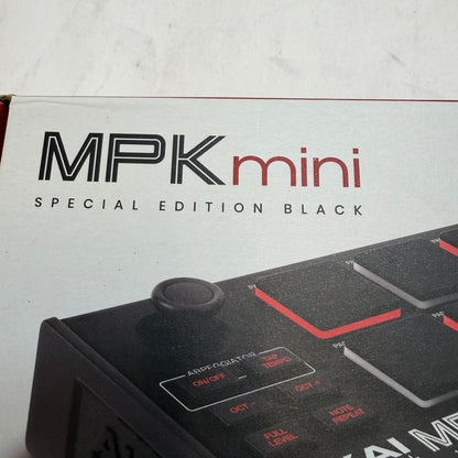 AKAI MPK Mini Special Black Edition DJ Controller New In Box