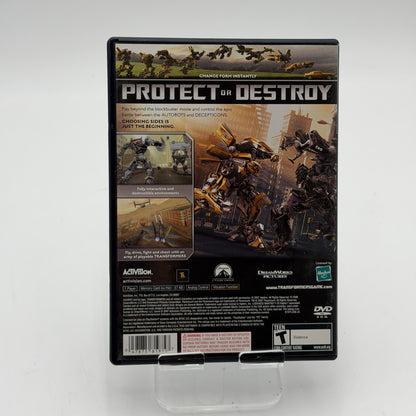 Transformers The Game (Sony PlayStation 2, PS2, 2007) CIB COMPLETE IN BOX