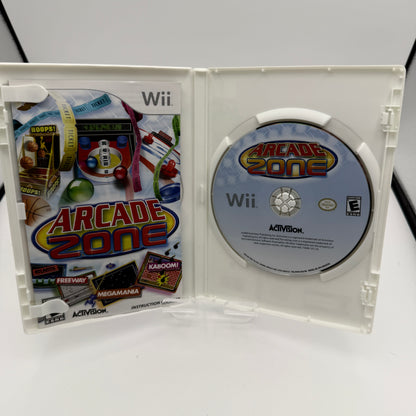 Wii Arcade Zone Video Game Disc
