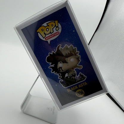 Funko Pop! Anime Black Clover Black Asta 1556 (GITD) (2023) Collectible Figure