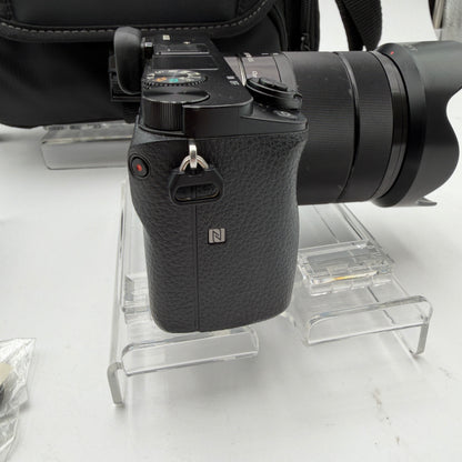 Sony A6000 Digital Camera - Black with Carrying Bag and Charger