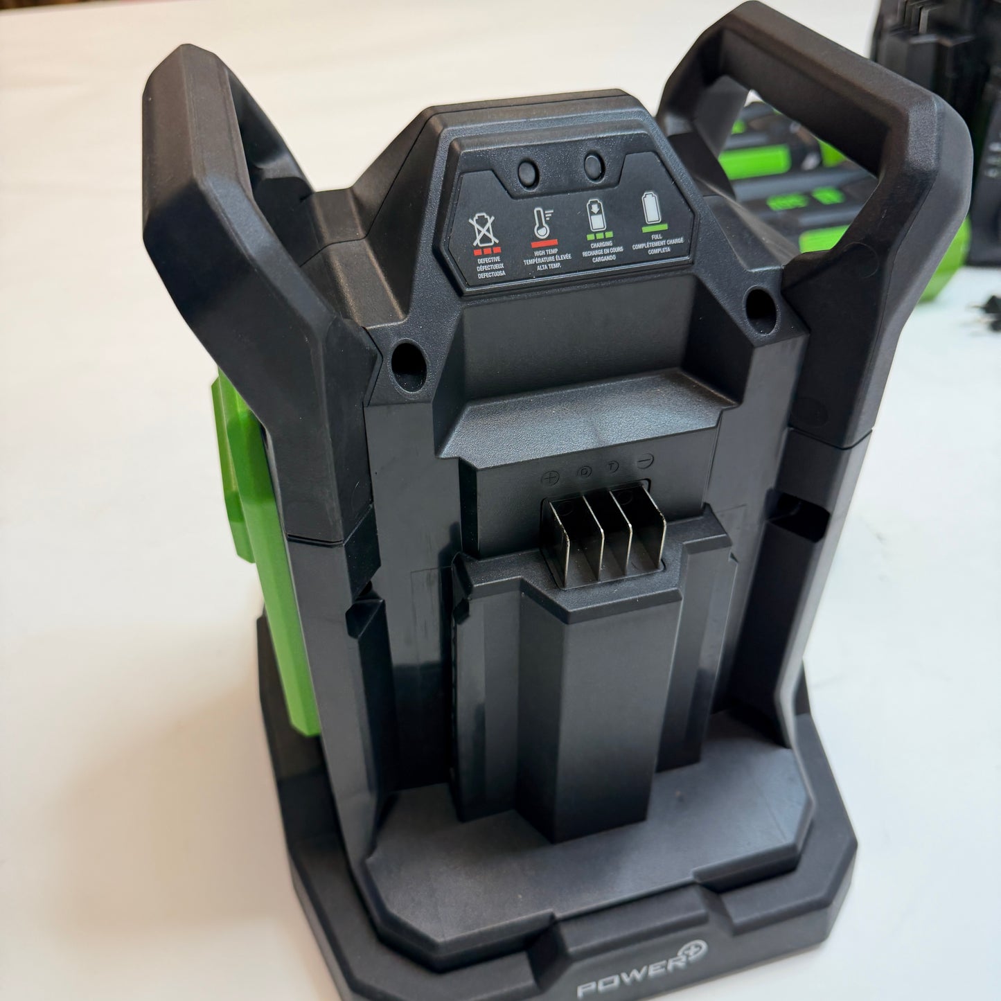 Ego CH2800D Power+ Charger and Battery Lot with Extra Charger