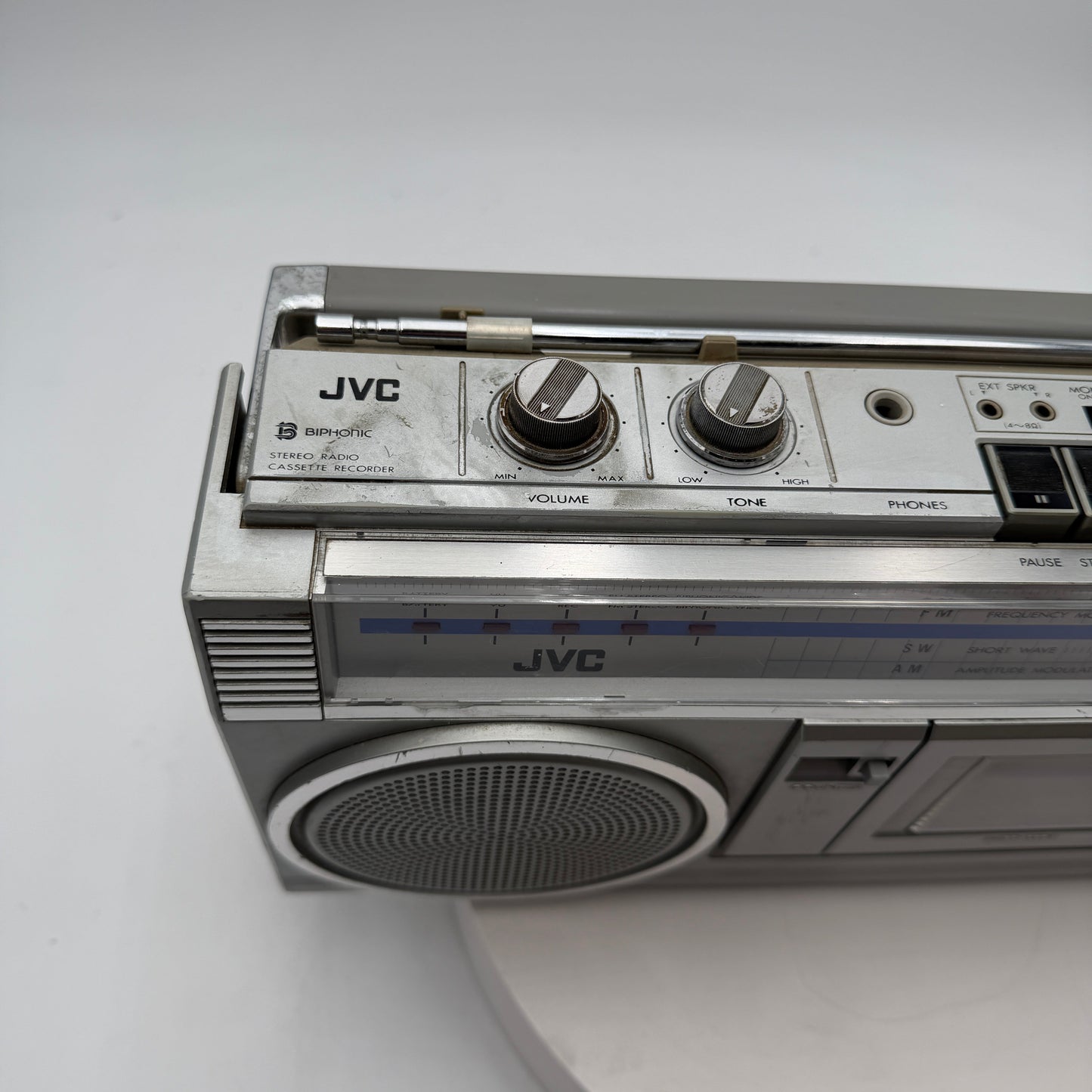 JVC Stereo Radio Cassette Recorder RC-363JW UNTESTED