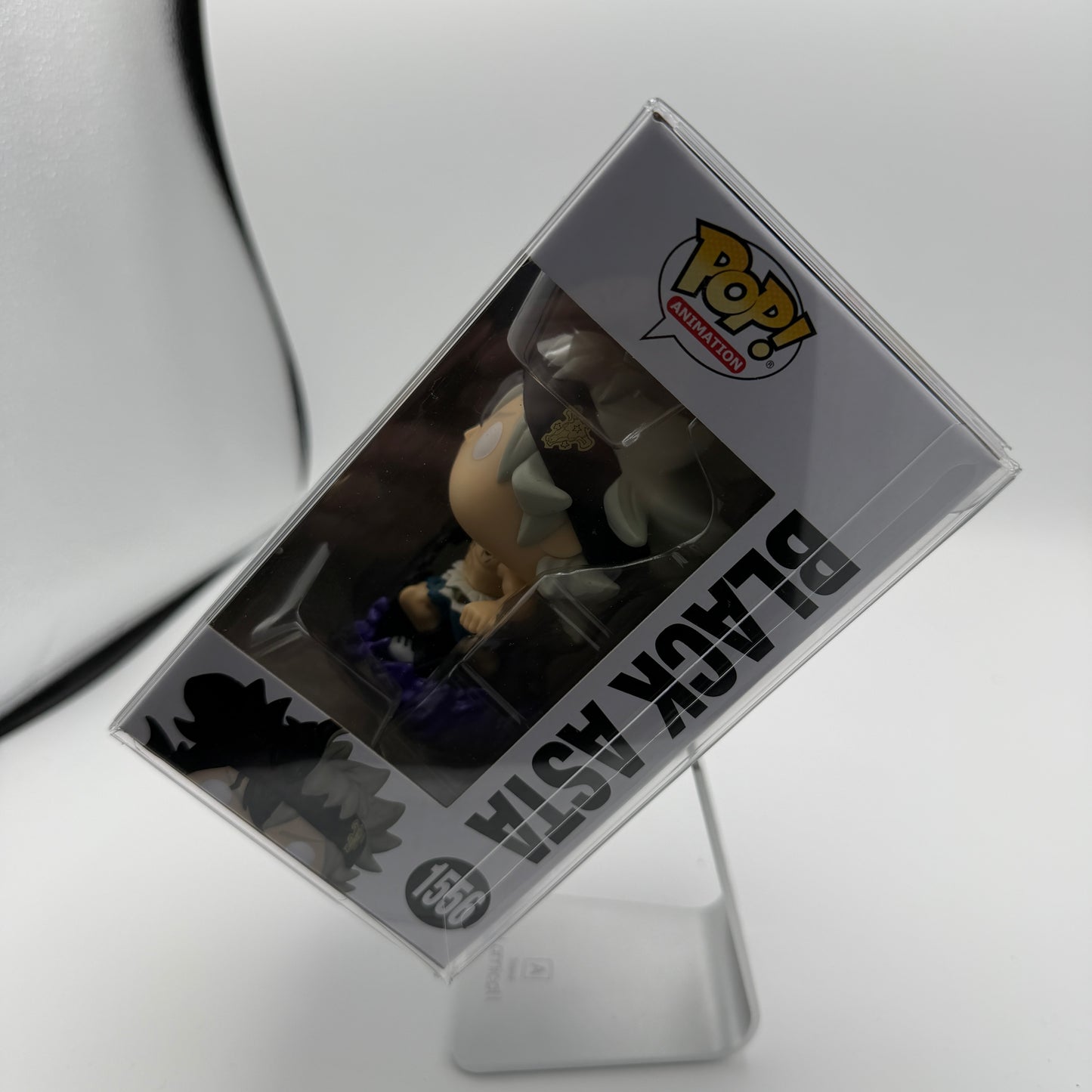 Funko Pop! Anime Black Clover Black Asta 1556 (GITD) (2023) Collectible Figure