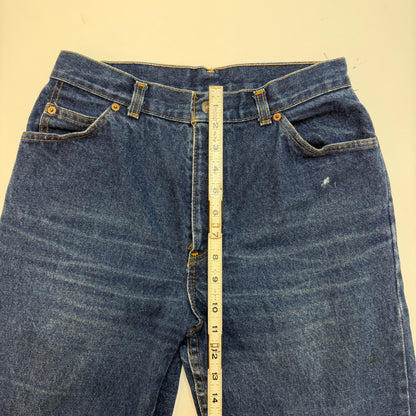 Vintage 80's Levi's Women's Jeans Denim SF 207 Blue 28x30 Used