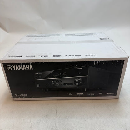Yamaha RX-V385 5.1-Channel Bluetooth AV Home Theater Receiver NIB