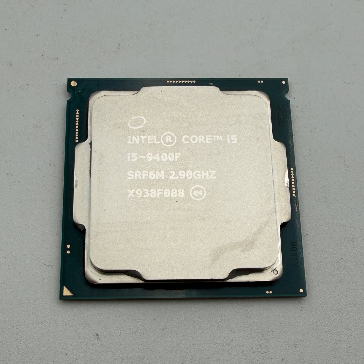 Intel Core i5-9400F CPU Processor Silver Used