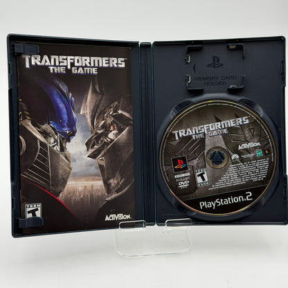 Transformers The Game (Sony PlayStation 2, PS2, 2007) CIB COMPLETE IN BOX