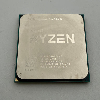 AMD Ryzen 7 5700G 3.80GHz 8-Core 16-Thread AM4 CPU Processor
