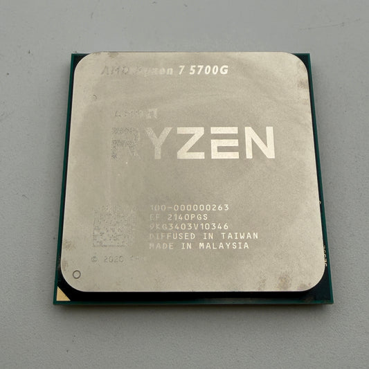 AMD Ryzen 7 5700G 3.80GHz 8-Core 16-Thread AM4 CPU Processor