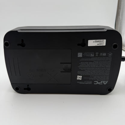 APC Back-UPS 350 Surge Protector Black NO BATTERY