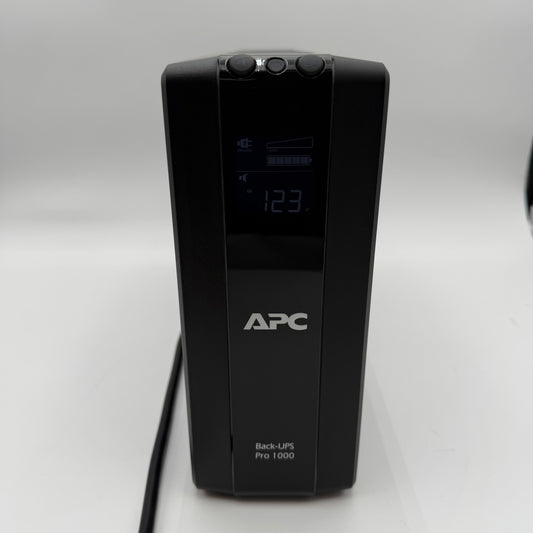 APC Back-UPS Pro 1000 - Battery Back Up - Black - Used