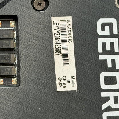 ASUS NVIDIA GeForce RTX 3070 Dual OC 8GB GDDR6 GPU
