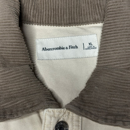 Abercombie & Fitch Brooklyn Cotton Corduroy Chore Jacket Size XL