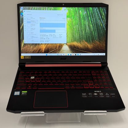 Acer Nitro 5 N18C3 15” i5 8GB 1TB 120GB SSD GTX1650 READ