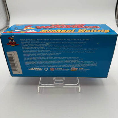Action Racing 1:24 Michael Waltrip Woody Woodpecker 1998 Ford Nascar Diecast - Multi-Colored