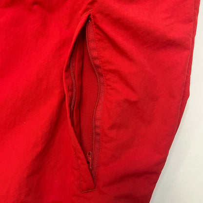 Adidas Men's Nylon Windbreaker Pullover XL Red Used