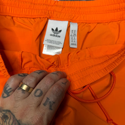 Adidas Originals Sprinter 3 Stripe Trefoil Men’s Orange XL Shorts Sportswear