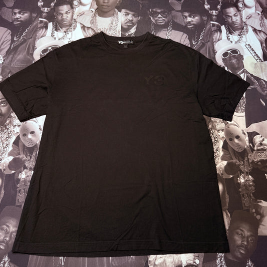 Adidas Y-3 Yohji Yamamoto Logo T-shirt Men XL Black DY7137