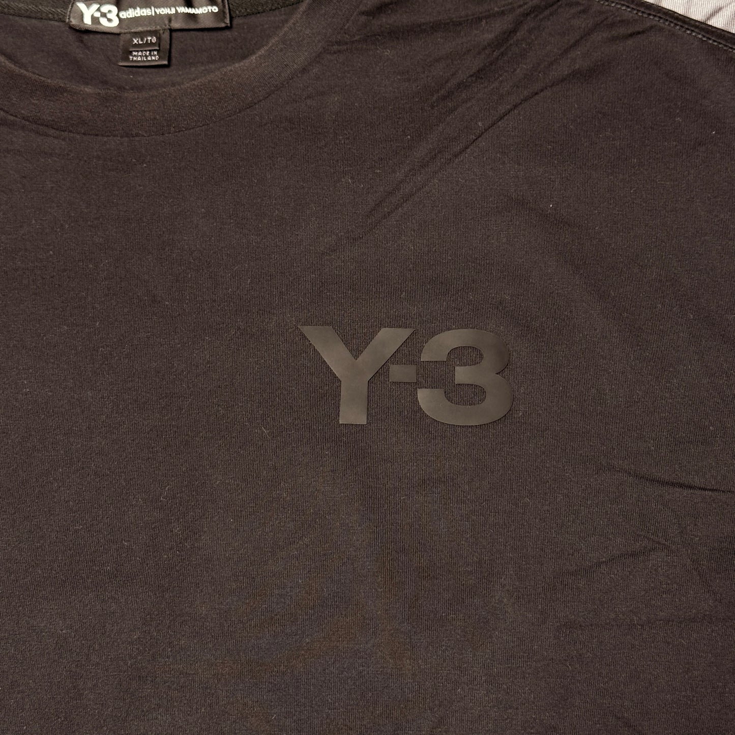 Adidas Y-3 Yohji Yamamoto Logo T-shirt Men XL Black DY7137