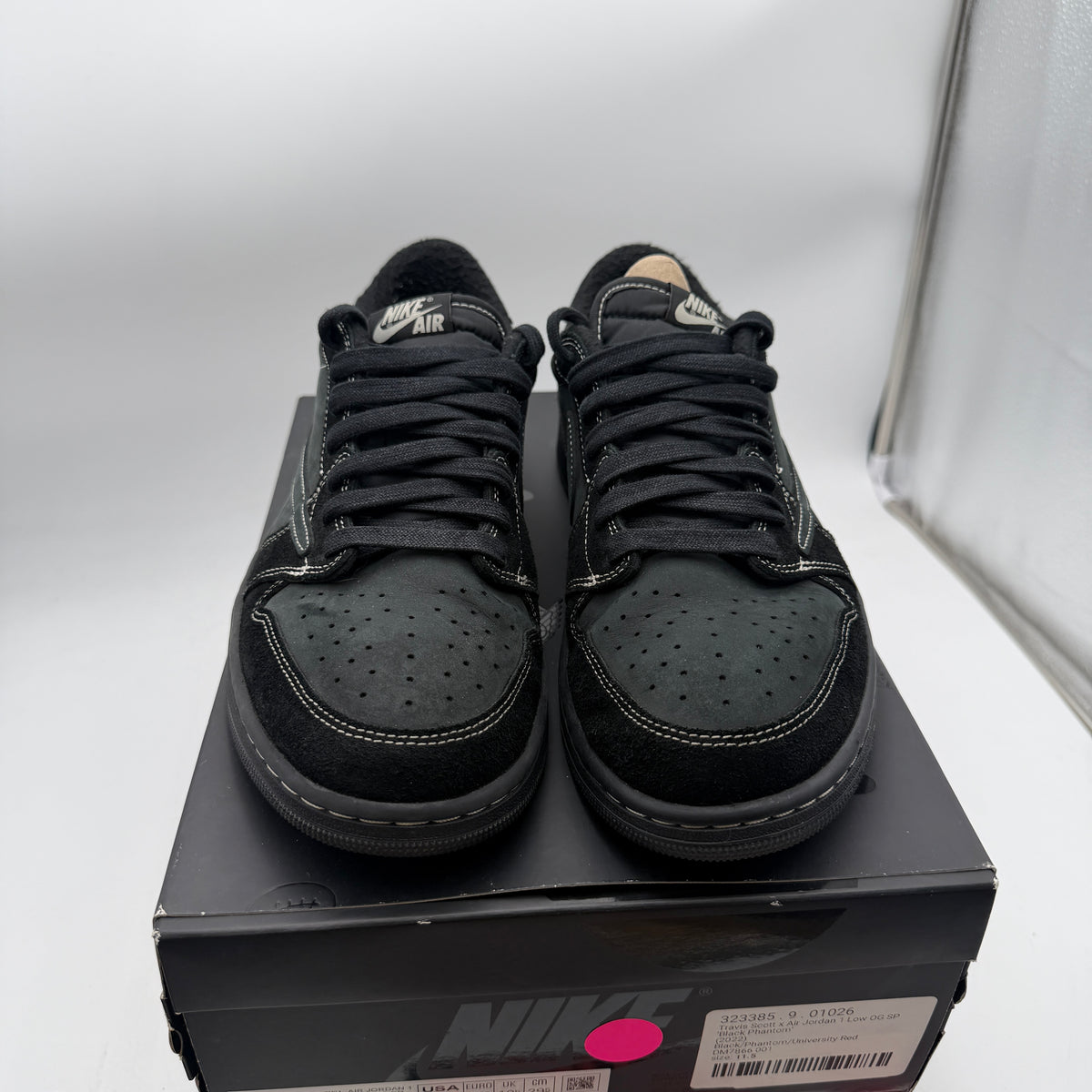 Air Jordan 1 Low OG SP Travis Scott Black Phantom Size 11