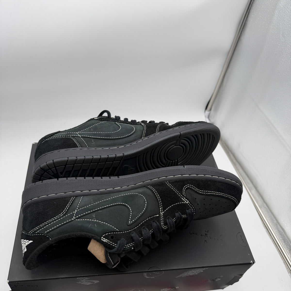 Air Jordan 1 Low OG SP Travis Scott Black Phantom Size 11