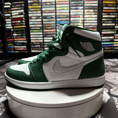 Air Jordan 1 Retro High OG George Green Metallic Silver DZ5485-303