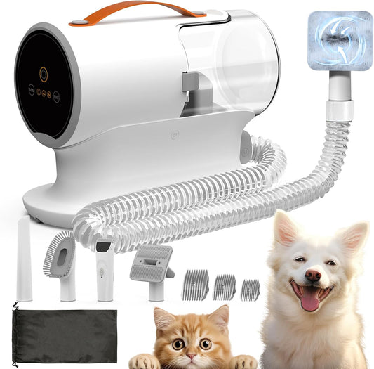 AirRobo PG100 Pet Grooming Vacuum White