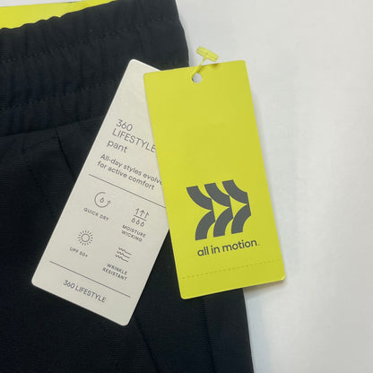 All In Motion Men's 360 LF Style Pull On Pants Large Black NWT