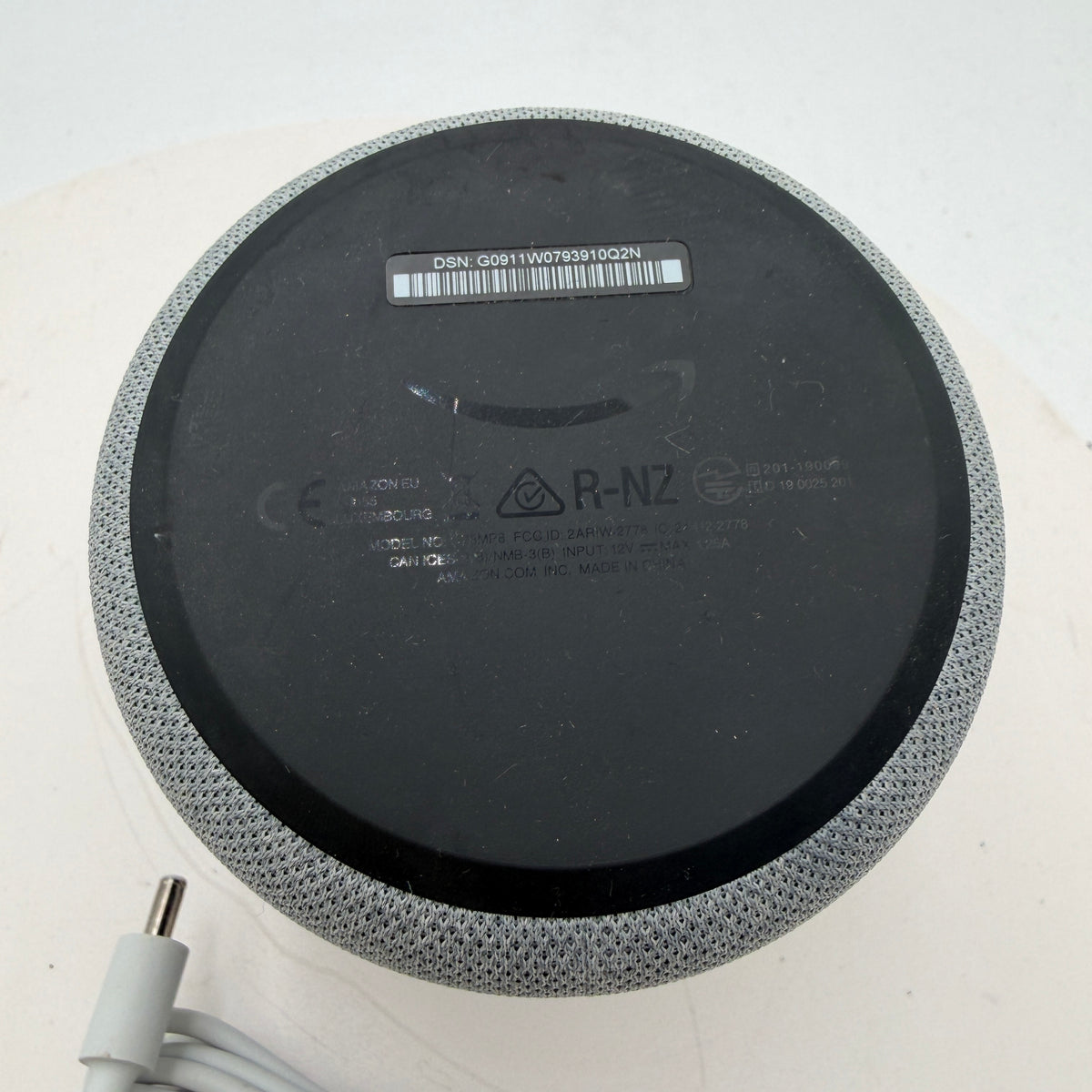 Amazon Echo (3rd Gen) Smart Home Speaker - Gray