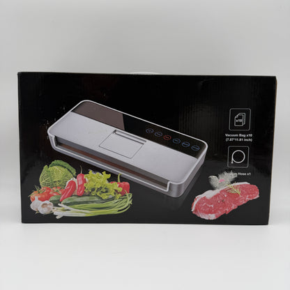 Amazon V8111 Full Automatic Vacuum Sealer Silver Used With Box